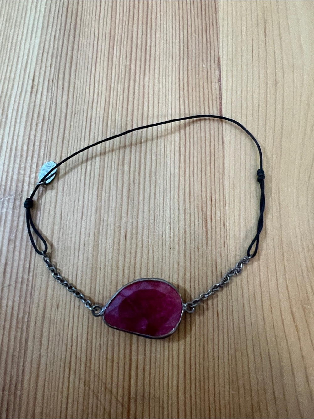 Delicate Pink Stone Bracelet